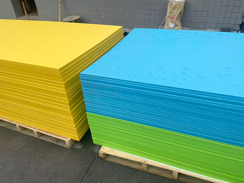 Playground Equipment HDPE Monocolor Sheet